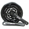 Шатуны Prowheel MA-AC49 24/34/42T,170мм алюм.под квадрат черный,MA-AC49-AT-45