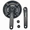 Шатуны SHIMANO TY-301 42/34/24 170-175мм BLACK
