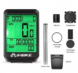 Велокомпьютер INBIKE IC321 беспроводной