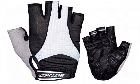 Перчатки велосипедные Men Elite Gel s/f XXL (white/black)